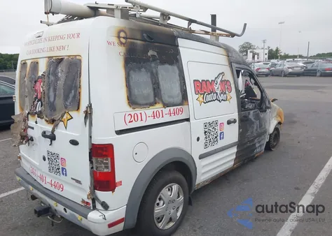 2012 Ford Transit Connect Xlt z USA, uszkodzony, nr VIN NM0LS7BN6CT076783